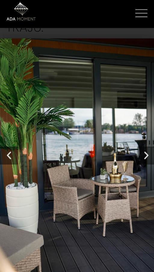 Ada Moment Splav- Kuca Na Reci Beograd- Floating House On Sava River ,Belgrad Zewnętrze zdjęcie