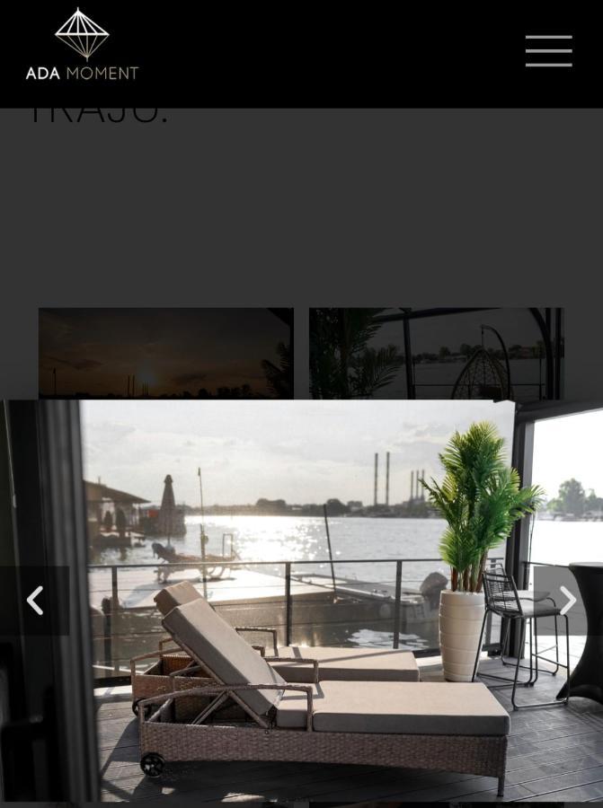 Ada Moment Splav- Kuca Na Reci Beograd- Floating House On Sava River ,Belgrad Zewnętrze zdjęcie